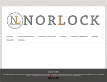 Tablet Screenshot of norlock.es